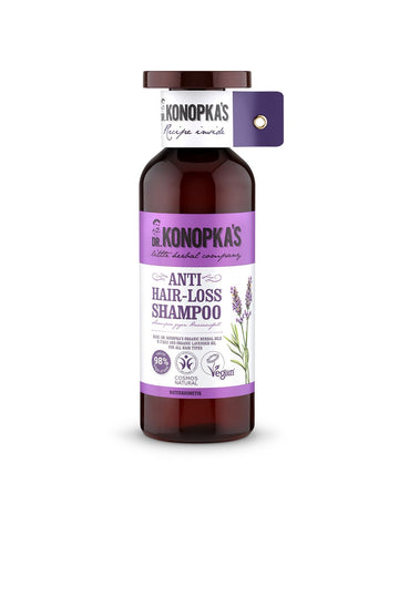 Dr. Konopka's Šampón proti vypadávaniu vlasov s bio bylinným komplexom a nechtíkom 500 ml - 52432