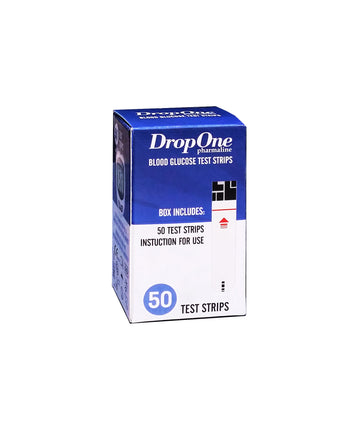 Testovacia páska pre krvnú glukózu Drop One 50