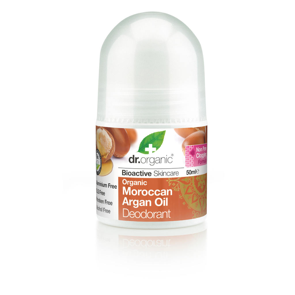 Dr Organic Dezodorant roll-on s marockým arganovým olejom 50 ml - 39679