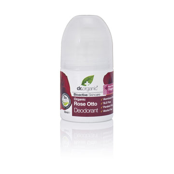 Dr Organic Deodorant roll-on s organickou ružou Otto 50 ml - 51775