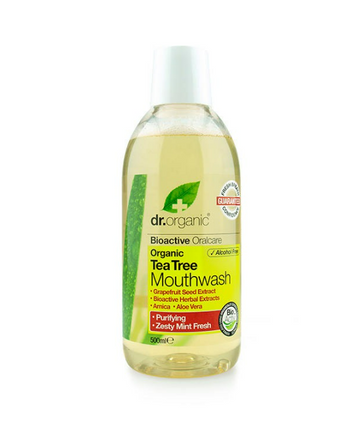 Dr.Organic Tea Tree ústna voda 500 ml - 11517