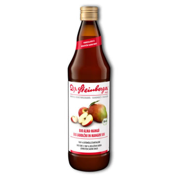 Dr.steinberger bio jablko-mangové ovocné džús 750 ml