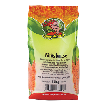 Vegabond červená šošovica 250 g - 34150