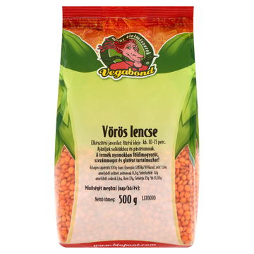 Vegabond červená šošovica 500 g - 34152