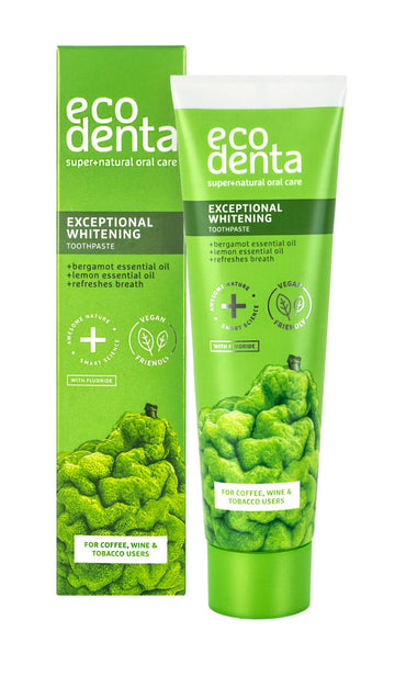 Ecodenta Extra bieliaca zubná pasta pre fajčiarov a milovníkov kávy 75 ml - 91477