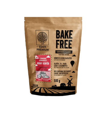 Eden bake premium free znížené množstvo uhľohydrátov zlatý chlieb z múky 500 g