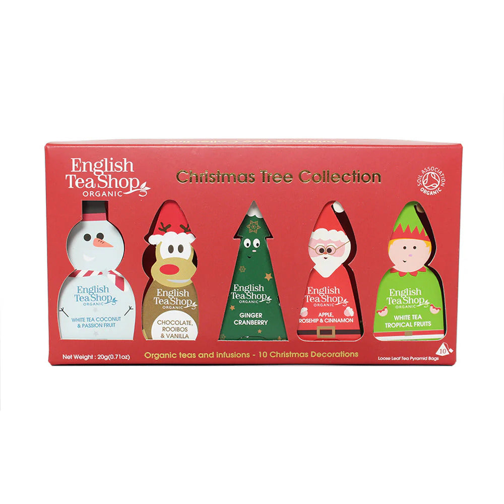 English Tea Shop Vianočný čajový set s príveskami na stromček 20 g - 81677