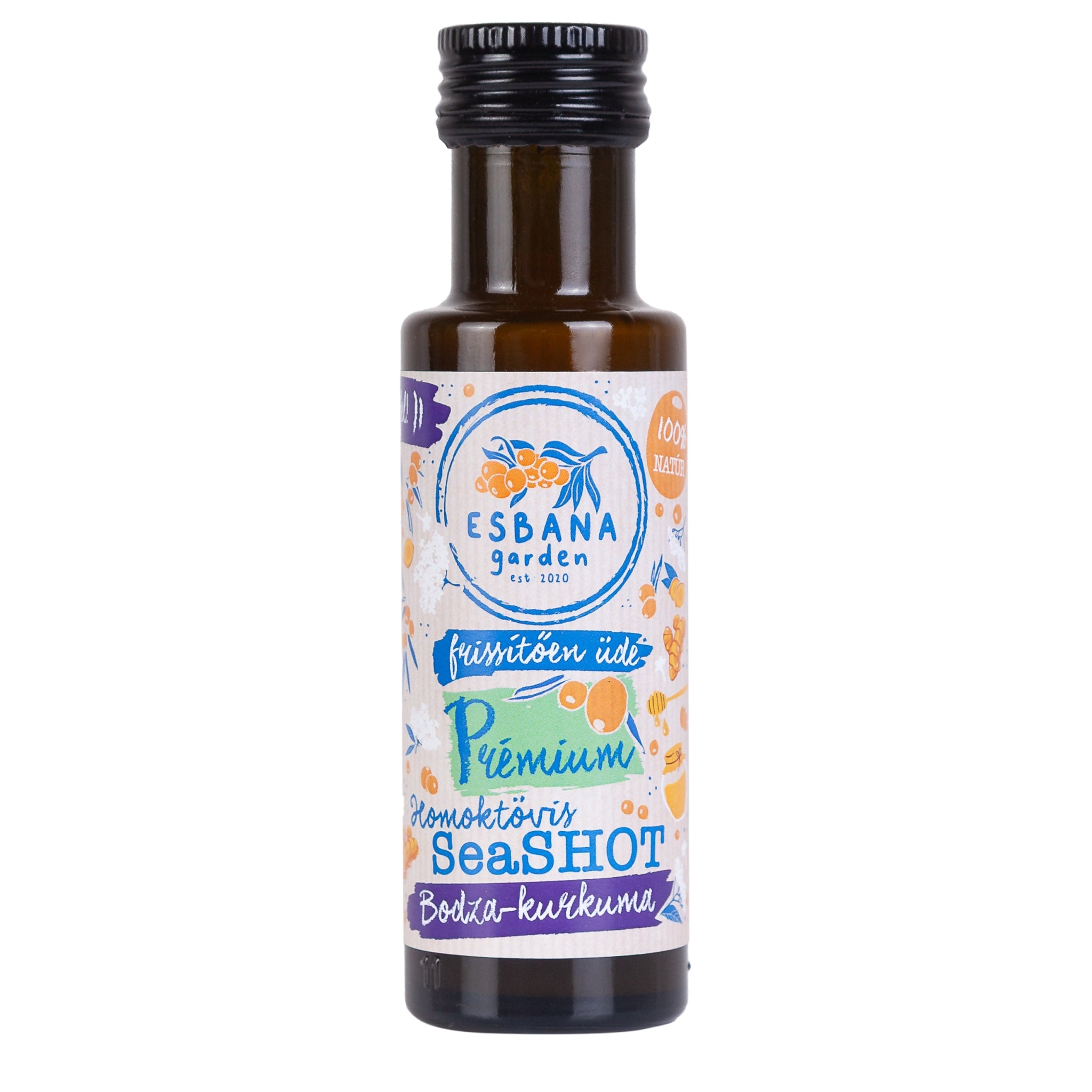 Esbana sandoktövis sea shot bodza-kurkuma 100 ml