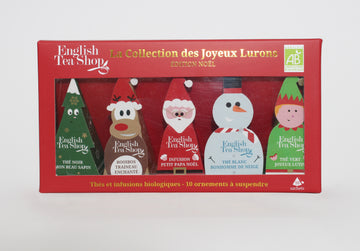English Tea Shop Vianočný čajový set s príveskami na stromček 20 g - 81677