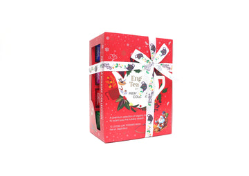 English Tea Shop 12 bio Vianočný hodvábny pyramída filtračný čajový výber 24 g