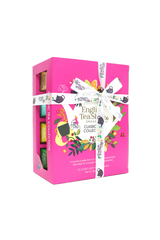 English Tea Shop Organická kolekcia klasických čajov v pyramídkach 24 g - 86127