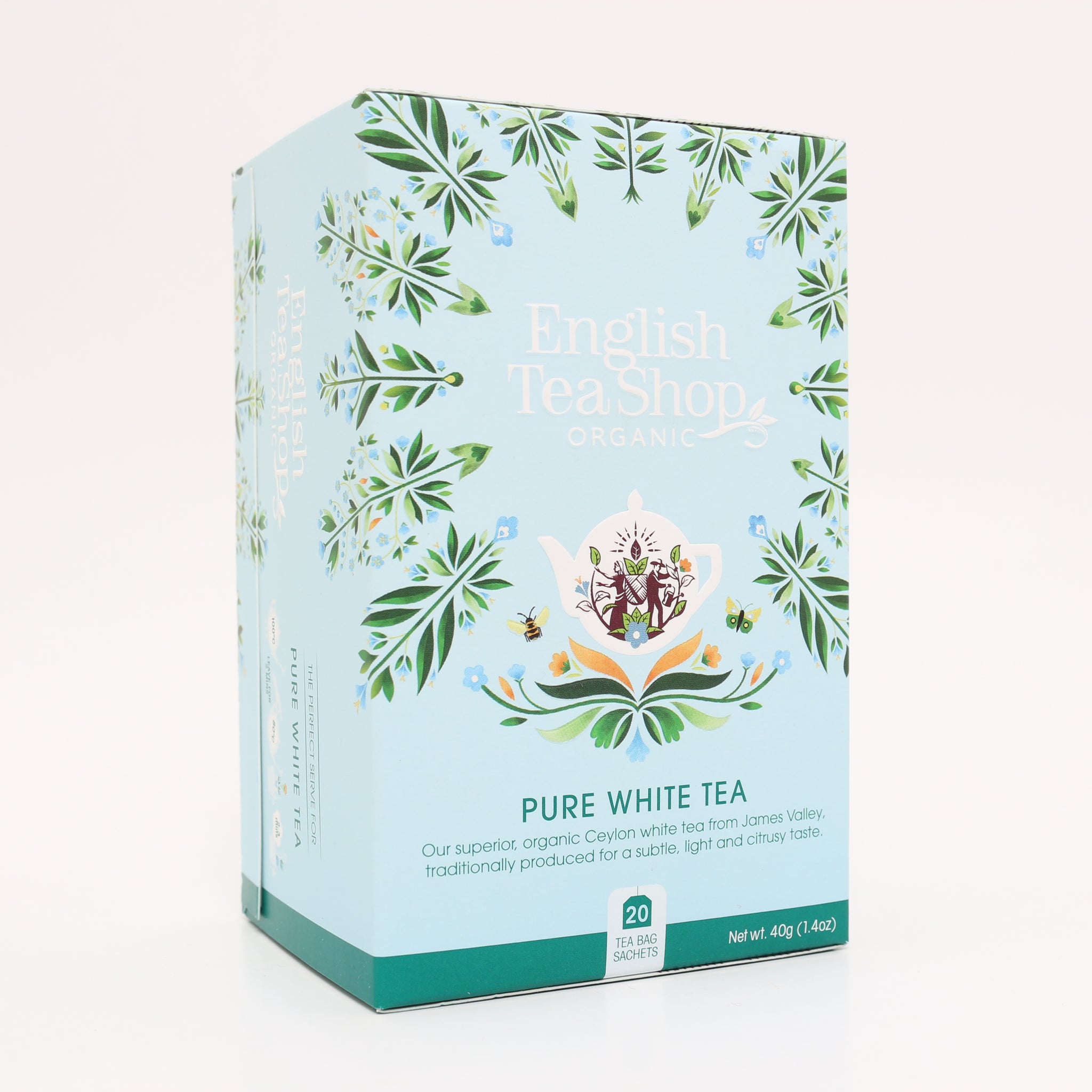English Tea Shop Biely čaj 40 g (20 čajových vrecúšok) - 91077