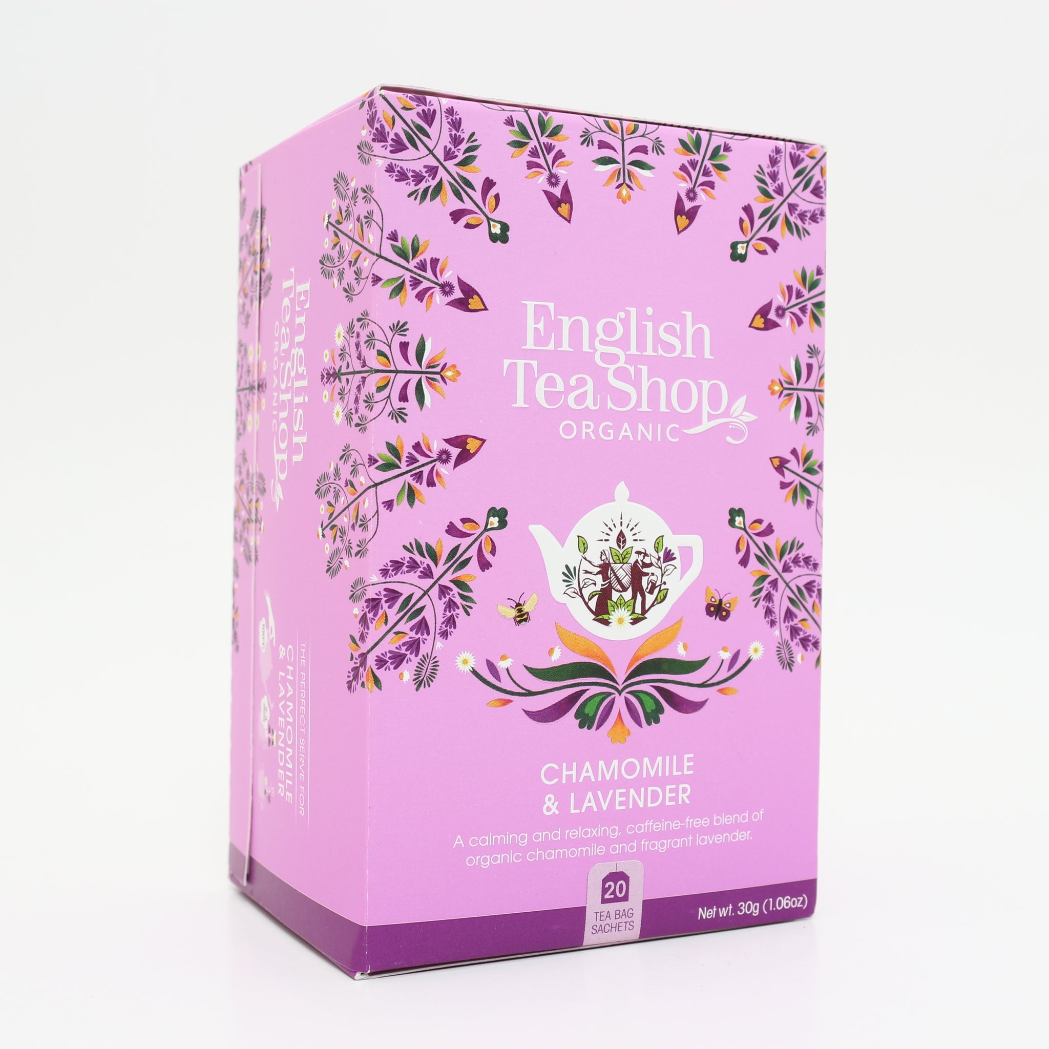 English Tea Shop 20 bio čaju z čamelky a lavandule 20x1,5g 30 g