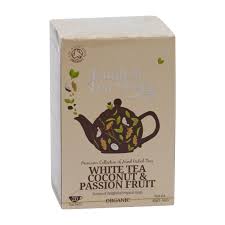 English Tea Shop Bio Biely čaj s kokosom, mučenkou, citrónovou trávou a zázvorom 40 g - 56190