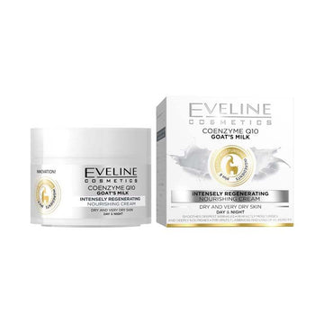 Eveline Výživný a regeneračný krém na tvár s koenzýmom Q10 a kozím mliekom 50 ml - 93780