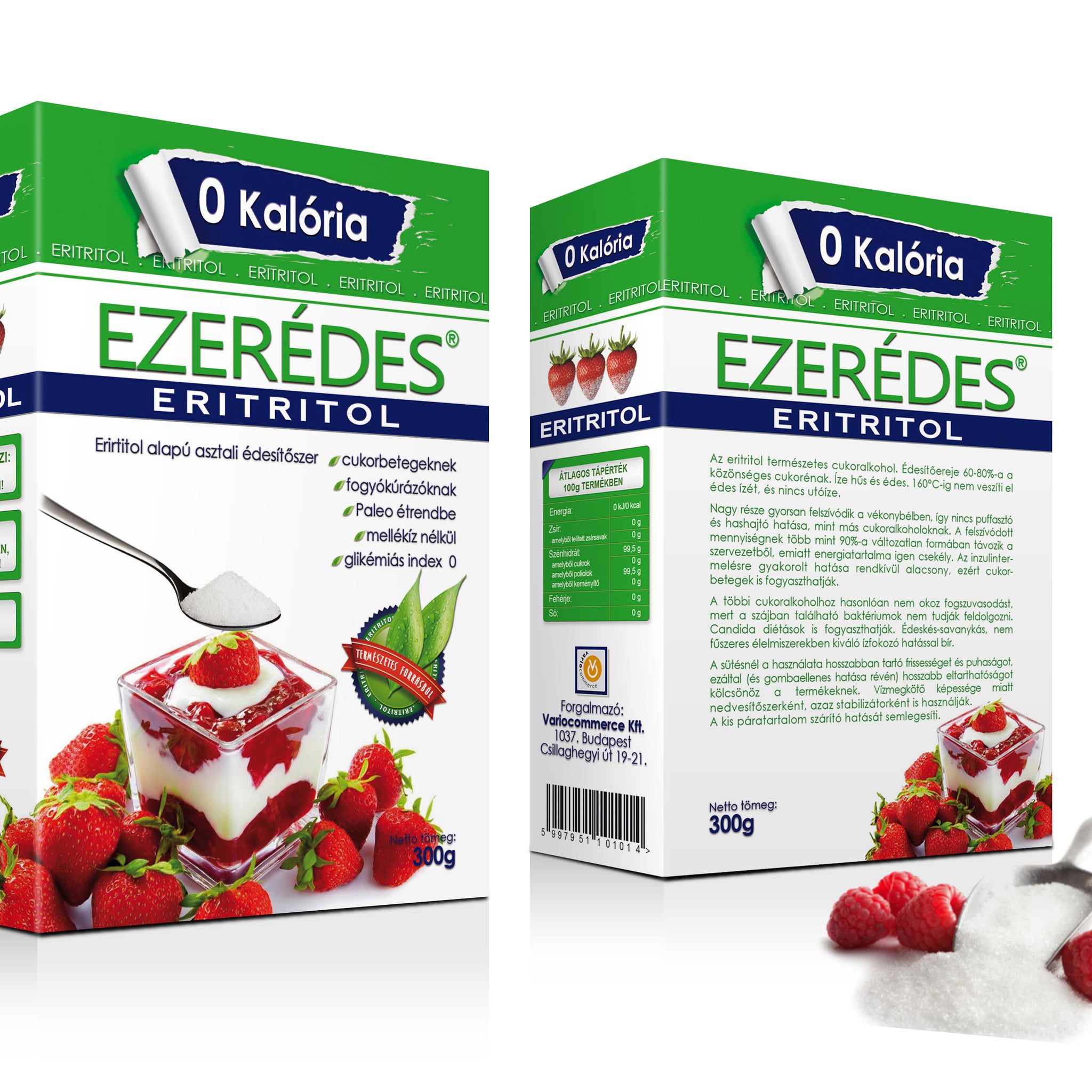 Ezerédes erytritolové sladidlo 300 g - 41762