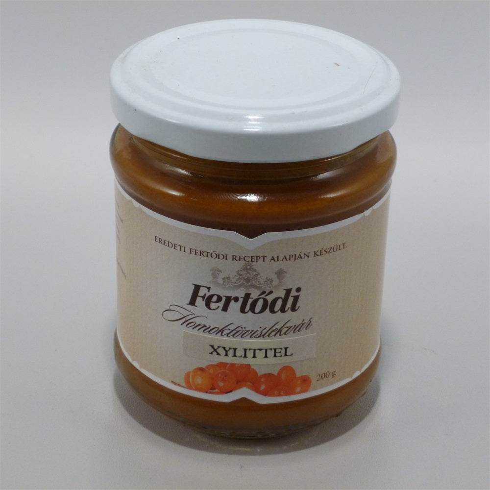 Fertődi rakytníkový džem s xylolom 200 g - 27278