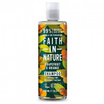 Faith in Nature Šampón s grapefruitom a pomarančom pre normálne až mastné vlasy 400 ml - 58719