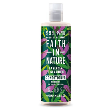 Faith in Nature Výživný balzam s levanduľou a muškátom pre normálne a suché vlasy 400 ml - 81077