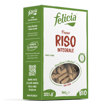 Felicia Bio celozrnné ryžové penne cestoviny 250 g - 46263