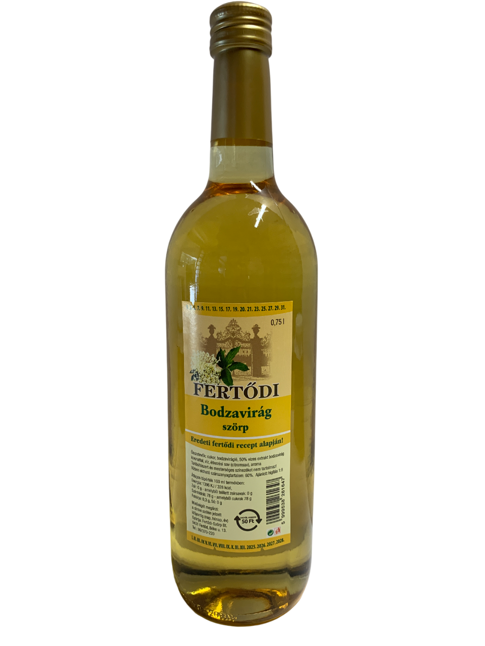 Kvetinový sirup 700 ml