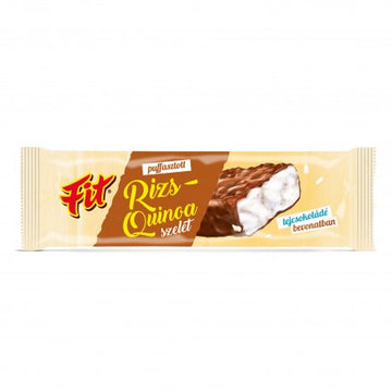 Fit puffed rice-quinoa sliepky mliečna čokoláda 18 g