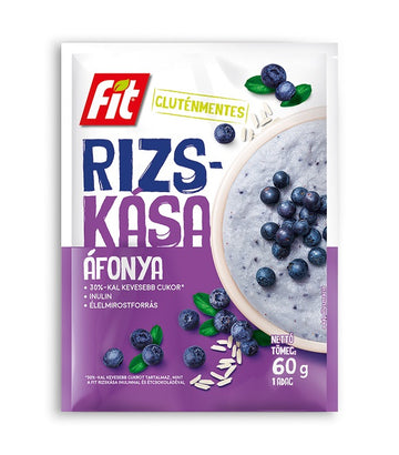Fit Ryžová kaša s čučoriedkami 60 g - 90317