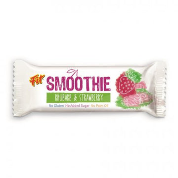 FIT Smoothie tyčinka s príchuťou rebarbory a jahôd 32 g - 56776