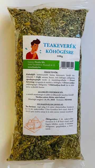 Fitodry čajová zmes na kašeľ 100 g