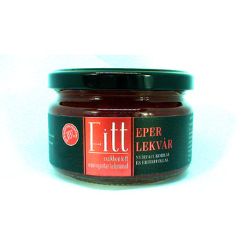 Fitt jahodový džem s brezovým cukrom a erytritolom 210 g - 58136