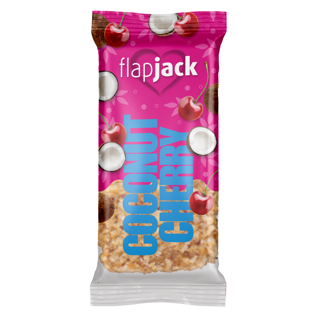 Flap Jack ovsená tyčinka s kokosom a kúskami čerešní 100 g - 92431