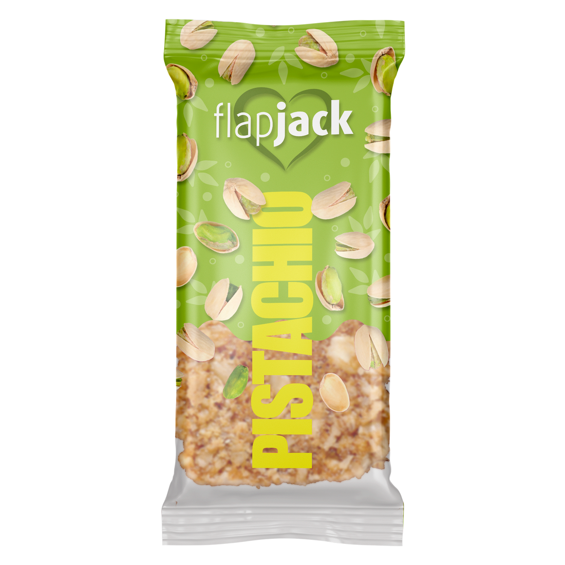 Flap Jack Ovsený koláč s kúskami pistácií 100 g - 94239