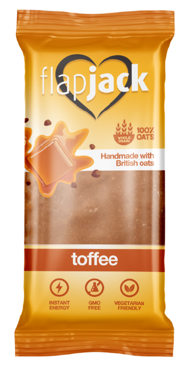 FlapJack ovsená tyčinka s príchuťou karamelu a čokoládovej kakaovej polevy 100 g - 91418