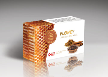 Floney Medové pastilky so škoricou 63 g - 91013