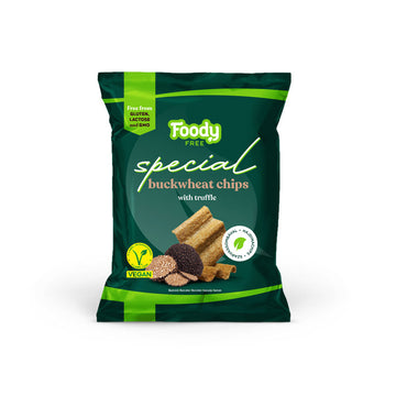 Foody Free Špeciálne pohánkové čipsy s hľuzovkovou príchuťou 45 g - 96200