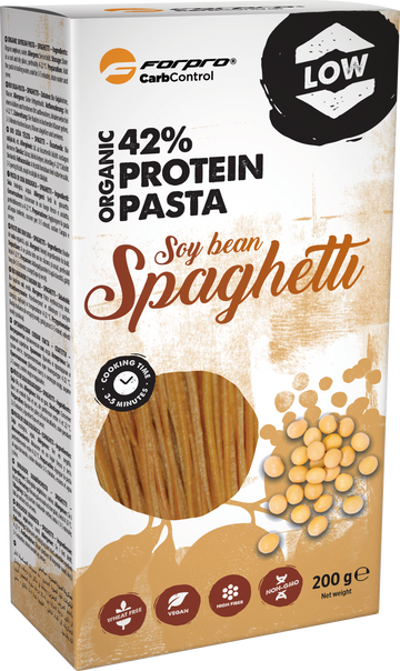 Forpro bio sójové bielkoviny pasta špagety 200 g