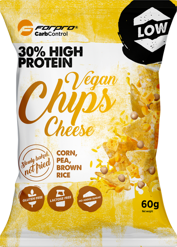 Forpro high protein 30% vegánsky čips cheese 60 g