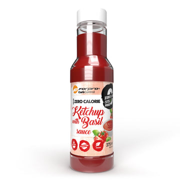Forpro near zero calorie sauce bazalkový ketchupový omáčka so sladidlami 375 ml