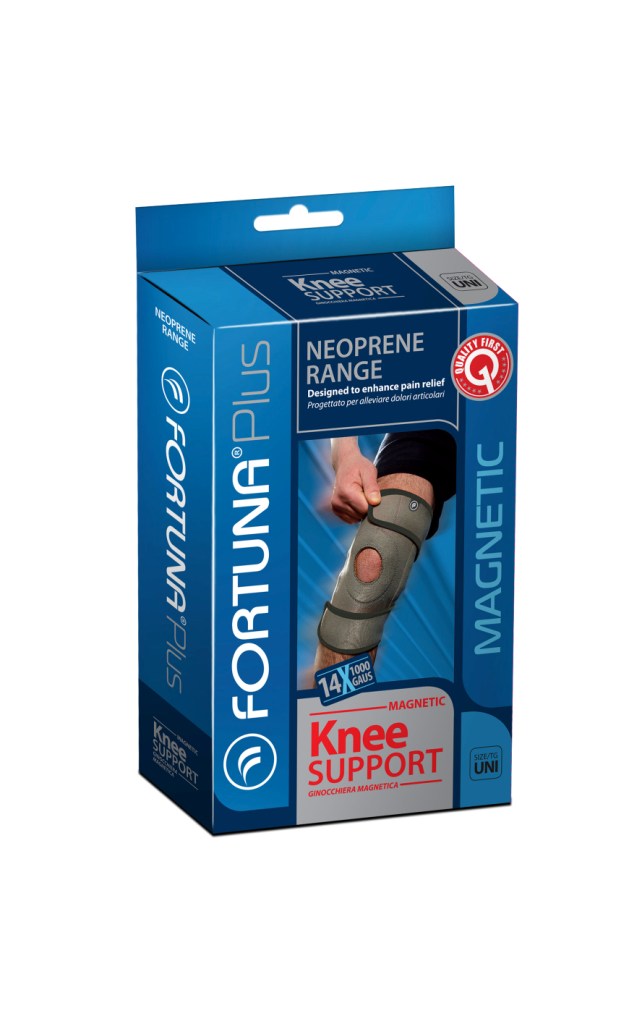 Fortuna neoprénové magnetické kolenné úchyty uni 1