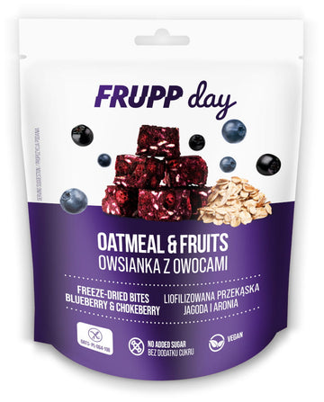 Frupp Day ovsené kocky s čučoriedkami a aróniou 25 g - 95864