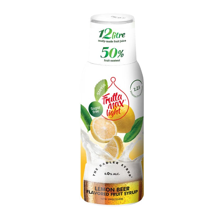 FruttaMax Bubble 12 s citrónovou radlerovou chuťou 500 ml