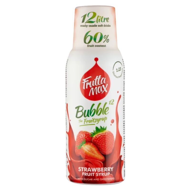 Fruttamax bubble 12 jahod 500 ml