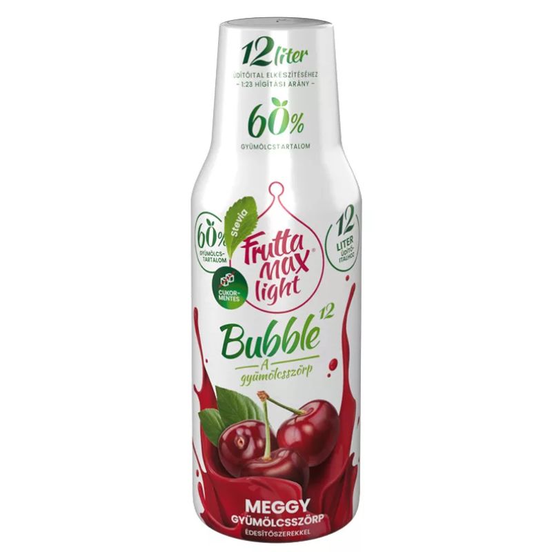 Fruttamax bubble 12 zázvorov 500 ml