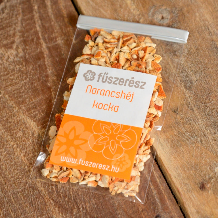 Fűszerész kocky sušenej pomarančovej kôry 10 g - 38693