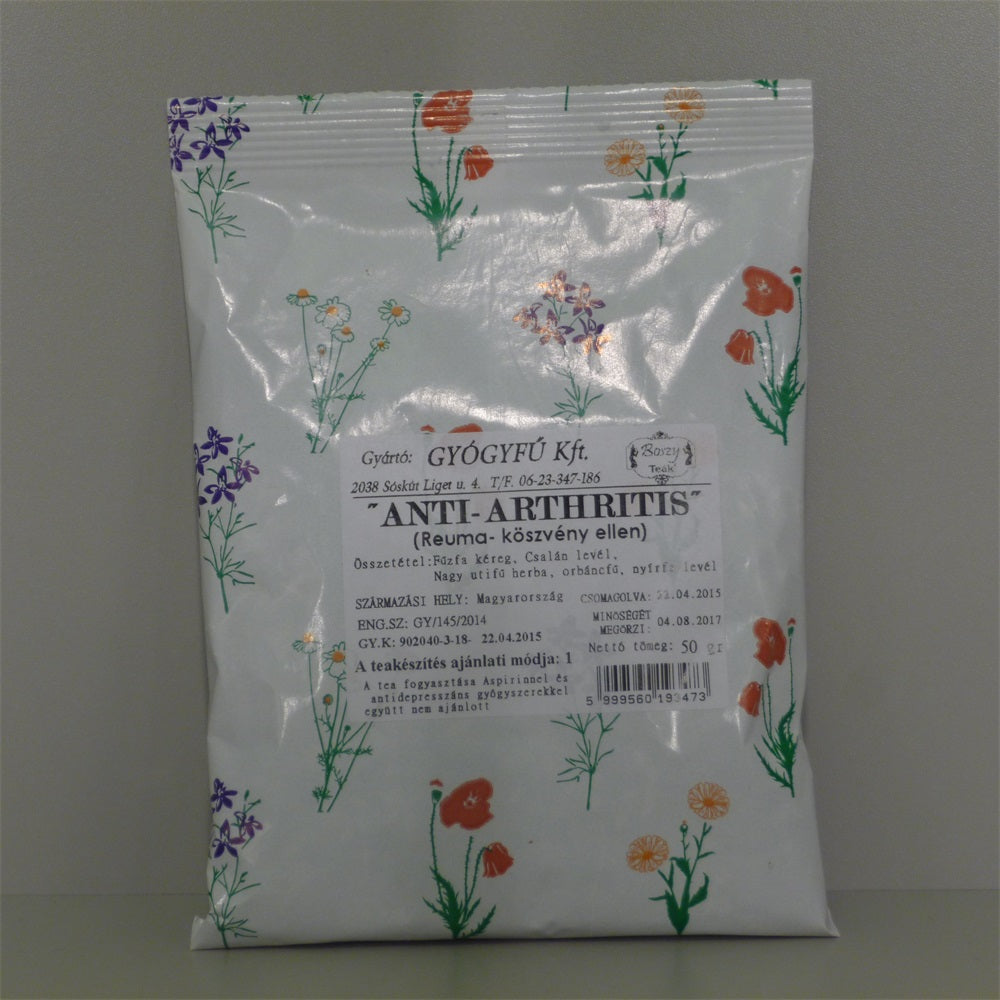 Gyógyfű Bylinná Zmes Anti-Arthritis 50 g - 44760