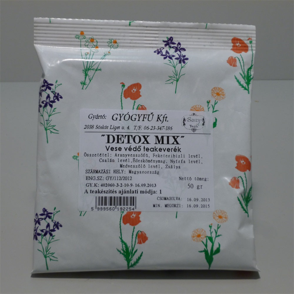 Gyógyfű Detoxikačný bylinný čaj na obličky 50 g - 27044