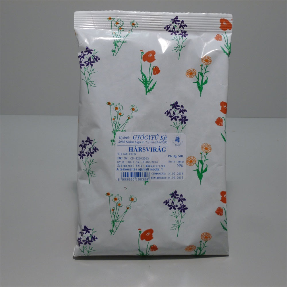 Gyógyfű Lipový čaj na prechladnutie 50 g - 26519