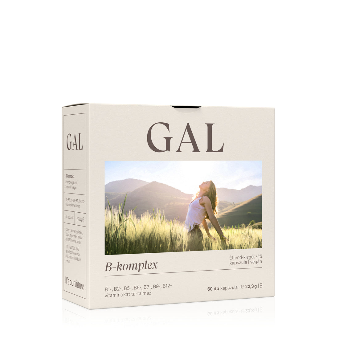 GAL B-komplex 60 vegánskych kapsúl - 97589