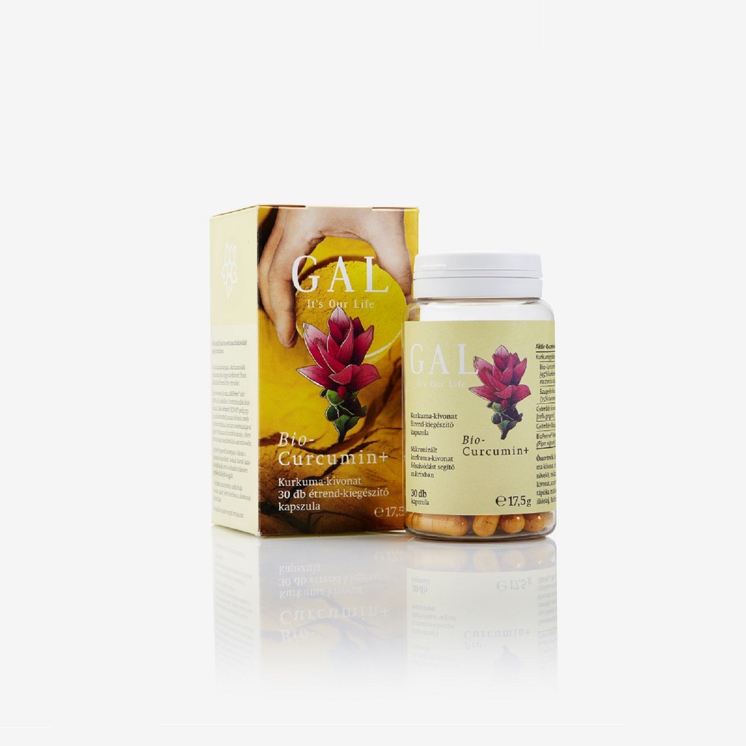 GAL Biokurkumín+ 225 mg kapsuly, 60 g - 44261