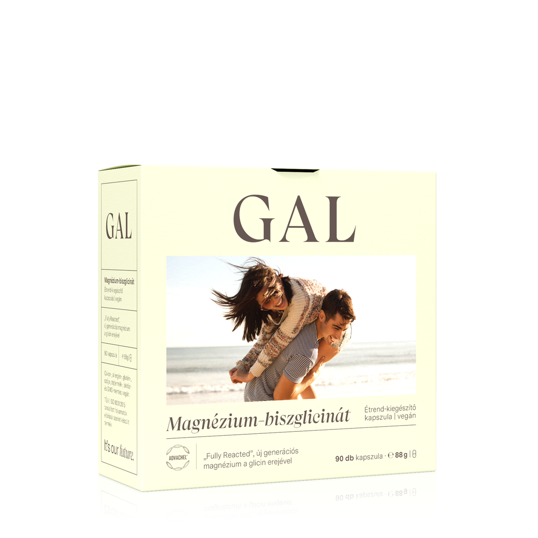 GAL Bisglycinát horečnatý 90 kapsúl, 84 g - 82344
